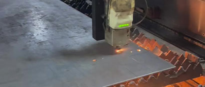 Nickel alloy cutting and plate processing