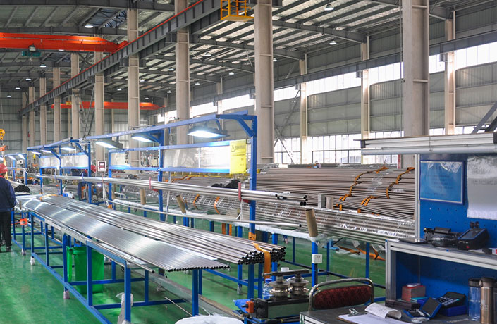 Nickel alloy factory workshop